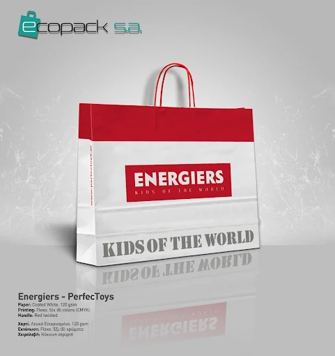 Energiers & PerfecToys – Χάρτινη τσάντα